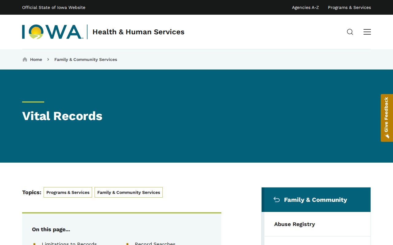 Bettendorf residents directory Iowa vital records access