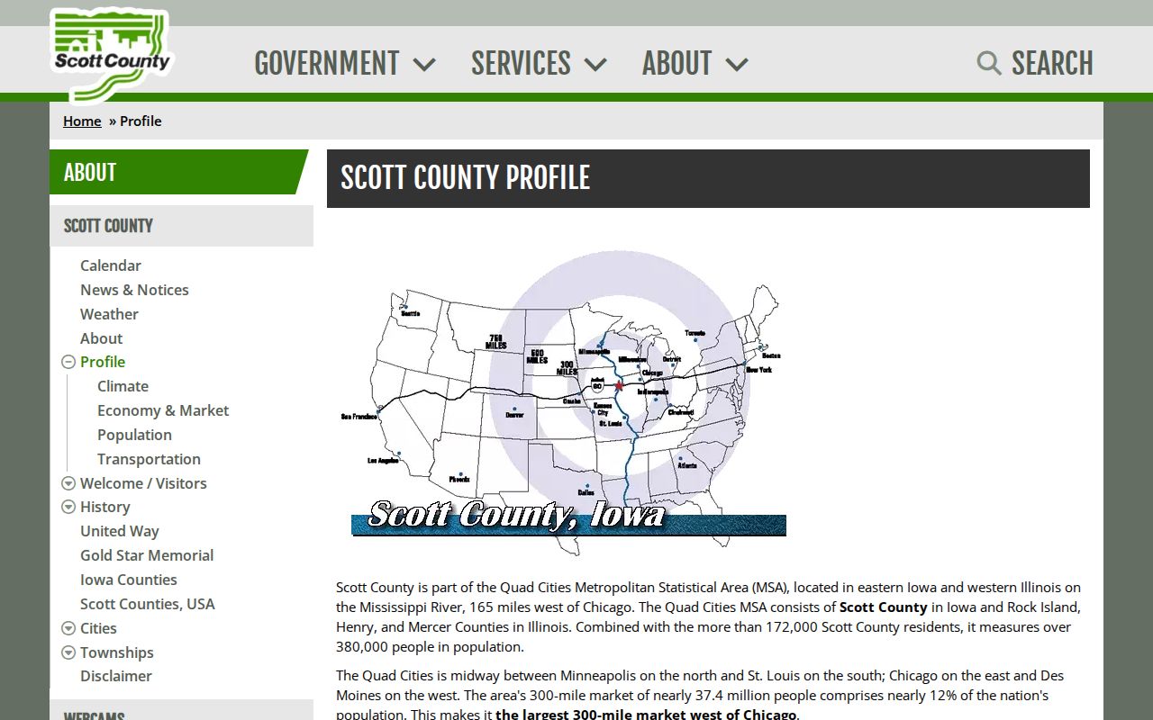 Bettendorf residents directory Scott County parcel map source